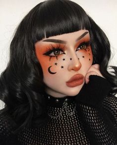 Drag Make-up, Halloween Makeup Pretty, Cool Halloween Makeup, Witch Makeup, Face Art Makeup