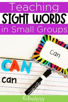 an open notebook with the words can, can and can written in small groups on it