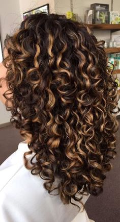 Ombré Hair, Haircuts For Curly Hair, Permed Hairstyles, Curly Hair Care