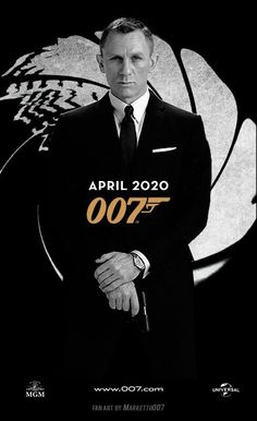 movie addict cinema movies movie films movie star film flicks flick actor theater actress hollywood videos star director movie night James Bond Movie Posters, James Bond Style, Daniel Craig James Bond, No Time To Die, Best Bond, Gentlemans Club, 007 James Bond, James Bond Movies, Ian Fleming