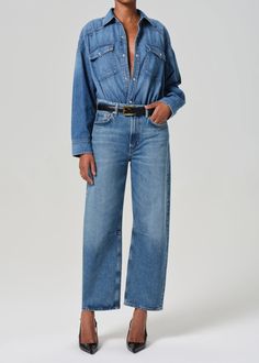 Miro Relaxed Jean in Pacifica front