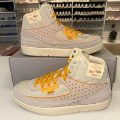 Size 10.5 - Union La X Air Jordan 2 Retro Sp Rattan Original Box Included Ships Same/Next Day Jordan 2 Union Rattan, Air Jordan 2 Retro, Air Jordan 2, Jordan 2, Men's Footwear, Jordans For Men, Jordan Shoes, Mens Shoes Sneakers, Air Jordan