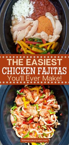 the best chicken fajitas you'll ever make