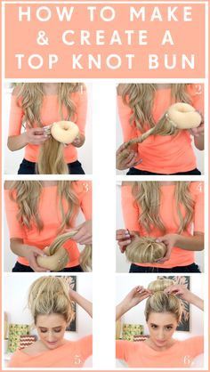 Best Way - Top Knot Bun with Hair Extensions Bun With Clip In Extensions, Updo Bun, Hair Extension Brands, Top Knot Bun, Color Extensions, Knot Bun, Tips Hair