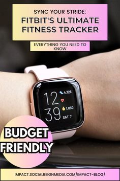 If you are serious about: 1️⃣Tracking your fitness progress 2️⃣Creating a healthy daily routine 3️⃣Surrounding yourself with a vibrant fitness community 4️⃣Most importantly a healther and fitter you then the Fitbit is perfect watch for you !✅