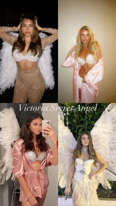 Victoria Secret Angel Kylie Jenner Victoria Secret Angel, Victoria’s Secret Angel Model Costume, Vs Super Model Costume, Behind The Scenes Victoria Secret, Kardashian Victoria Secret Angels, Victoria's Secret Angel Halloween, Black Victoria Secret Angel Costume, Victoria Angel Halloween Costumes, Vs Supermodel Costume