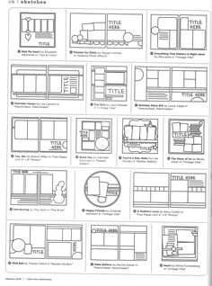 the layout sheet for an interior design project