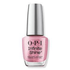 Infinite Shine Long-Wear Nail Polish, Pinks - PNKS NFNT SHN LGWR NL PL SHND,SLD,DLVRDFeaturesPre-cured gel technology delivers up to 11 days of gel-like wear and shine. No lamp curing needed.Locks onto nails for stunstoppable durability.Easily unlocks with acetone for speedy, damage-free removal. No soak-off required.Pro-wide nail polish brush hugs nails for smooth, even coverage sans streaking or bubbling.Chip, stain, and scratch resistant? Check, check, check. - Infinite Shine Long-Wear Nail P Nail Polish Brush, Opi Pink, Wide Nails, Opi Infinite Shine, Long Lasting Nails, Mani Pedi, Ulta Beauty, Beauty Nails, Pink Nails