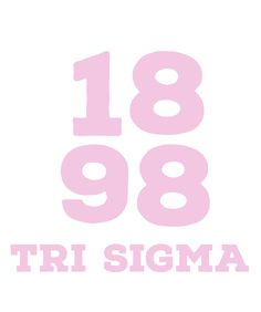 Tri Sigma Paintings, Graphic Design Sorority, Sorority Canvas Phi Sigma Sigma, Sorority Pictures, Pr Ideas, Sorority Outfits