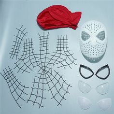 (eBay) Upgraded The Amazing Spiderman Helmet Cosplay Spider-man Mask Costume Halloween Spidergwen Suit, Spiderman Mask Diy, Spiderman Helmet, Spider Man Mask, Spiderman 1, Spiderman Mask, The Amazing Spiderman, Man Cosplay, Mask Costume