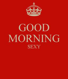 a red poster with the words good morning say it - antonio booz back on it