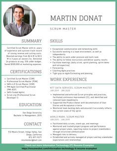 a professional resume template for microsoft