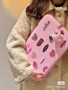 Cute iPad cases Cute Wallpaper Macbook, Ios Cute Wallpaper, Ipad Pouch, Wallpaper Macbook, Kawaii School Supplies, Cooling Pad, Laptop Cooling Pad