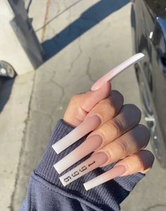 Drip Nails, Long Acrylic Nails Coffin, Acrylic Nails Coffin Pink, Long Square Acrylic Nails, Unique Acrylic Nails, Square Acrylic Nails, Fire Nails, Pretty Acrylic Nails, Dope Nails