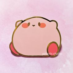 Suitable as a decorative pin, clothing accessory, gift, etc.! Specifications:  ★ Dimensions: Approx. 1.5 x 1.13 in (3.8 x 2.9 cm) ★ Material: Hard Enamel, rubber clutch backing ★ Backing card: Paper Grading system: ★ Standard (A-grade): At most barely noticeable defects ★ B-grade: Visible light scratches, dust particles, and/or chips in screen print ★ C-grade: Visible scratches, dust particles, wrong color, and/or chips in screen print Packaging: ★ Pins are wrapped in eco-friendly, recyclable pa Cute Handmade Pins For Gifts, Cute Handmade Pins As Gifts, Kawaii Pink Enamel Pin Gift, Pink Kawaii Enamel Pin Gift, Cute Pink Pins, Game Cute, Kawaii Tattoo, Grading System, Bag Pins