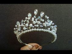 Diy Wire Crown Tutorials, Wedding Frock Designs, Wedding Frocks, Crown Pattern, Frock Design, Hair Beads, Hair Band