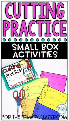 the small box activities for cutting practice