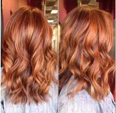 Sunkissed apricot #balayage Apricot Hair Color Copper, Sun Kissed Copper Hair, Bayalage Red Hair Balayage Blonde Ombre, Summer Hair Color For Red Heads, Golden Red Hair Color, Apricot Balayage, Highlights Copper, Apricot Hair, Woman With Red Hair