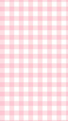 a pink and white gingham checkered pattern