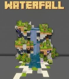 #fyp #minecraft #minecraftbuilding #minecraftwaterfall #waterfall Minecraft Village Fountain Ideas, Minecraft Swamp Cottage, Pond Minecraft Aesthetic, Minecraft Tree Bridge, Fairy Pond Minecraft, Village Transformation Minecraft, Minecraft Turtle Sanctuary, Jungle Village Minecraft, Minecraft Mangrove Builds