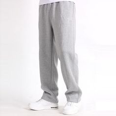 Running Trousers, Basketball Pants, Men Sport Pants, Casual Pants Style, Elastic Pants, Graduation Outfits, Trouser Pocket, Casual Sweatpants, Wide Leg Sweatpants