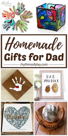 homemade gifts for dad that are easy to make