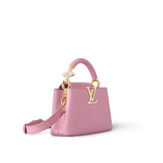 Capucines Mini Capucines - Women - Handbags | LOUIS VUITTON ® Pink Louis Vuitton Bag, Sac Louis Vuitton, Trunk Bag, Mini Handbag, Luxury Purses