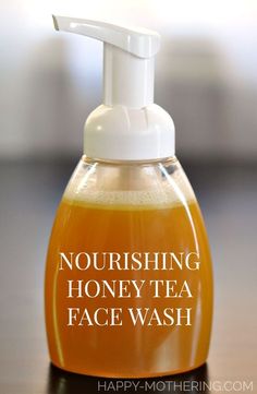 Homemade Facial Cleanser, Pamper Skin, Homemade Facial, Honey Diy, Honey Face, Honey Tea