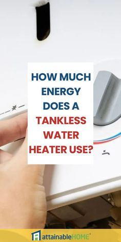 Are you in the market for a tankless water heater? If so, you may have heard that these appliances heat water on demand, meaning they only use energy when hot water is needed. 
But, how much energy does a tankless hot water heater actually use? Learn more in our site now! Tankless Hot Water Heater, Water Heating, Hot Water Heater, Energy Consumption