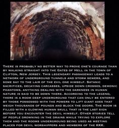 the inside of a tunnel with an interesting poem written in black and white on it