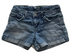 - Levi’s Girl’s Shorty Shorts Cuffed Size 12 Reg Adjustable Waist. - Condition is "Pre-owned". - Shipped with USPS First Class. *Please read regarding returns* Customer has 14 days to return an item. Item must be returned in its original condition. No Exceptions.  New Items must be returned with all original tags and packaging. Buyer pays return shipping. Short Jean Shorts, Demin Shorts, Y2k Medium Wash Jean Shorts, Dark Wash Denim Shorts, Fitted Y2k Denim Jean Shorts, Fitted Y2k Denim Shorts, Y2k Mid-rise Medium Wash Jean Shorts, Y2k High-rise Medium Wash Shorts, Grunge Shorts