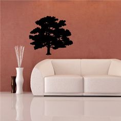 Image of Realistic Tree Decals Tree Vinyl, Vinyl Tree Wall Decal, Huge Tree, Tree Wall Decals, Tree Decals, Family Car Decals, Tree Wall Decal, Custom Vinyl Stickers, Removable Wall Decals