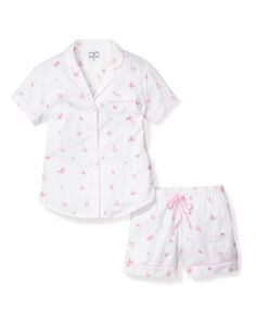 Mother's Day Box - Over the Moon x MINK Short Pajamas, Pastel Butterflies, Cute Pjs, Cute Pajama Sets, Cotton Pajamas, Cute Pajamas, Contrast Piping, Cotton Pyjamas, Short Pajama Set