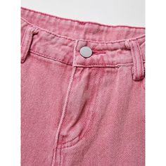 Step into summer with flair in our Pink High Waist Wide Leg Jeans, tailored for the fashion-forward and crafted for comfort. Blending classic vintage vibes with a touch of hip hop street style, these jeans are your go-to for making a bold statement while prioritizing comfort. Key Features High Waist Design: Offers a flattering fit that accentuates your waistline. Wide Leg Style: Provides a relaxed feel and a trendy look. Quality Fabric: Made from a blend of cotton and polyester, ensuring durability and comfort. Eye-catching Details: Features buttons, pockets, and subtle ripped decorations for a chic, lived-in look. Seasonal Versatility: Perfect for spring and summer, but stylish enough to wear year-round. Special Attributes What sets these trousers apart is their unique color and design co Jean Rose, Preppy Punk, Hip Hop Street Style, Jeans Outfit Summer, Vintage Preppy, Pink Y2k, Crop Top Dress, Style Hip Hop, Jeans Cargo