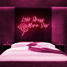 Custom Sex Neon Sign,sexy Lip Licking Lollipop Led Sign,love Neon Sign,sex Bedroom Wall Decor,sex Wall Art,wedding Neon,less Stress More Sex - Etsy Red Room 50 Shades Diy, Red Room 50 Shades, Pink Neon Sign, Cozy Fall Bedroom, Led Wall Art, Love Neon Sign, Cute Bedroom Ideas, Neon Sign Bedroom, Red Rooms