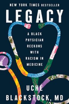 the book cover for legacy, with an image of a stethoscope