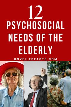 Elderly people are classified as vulnerable in many situations. For obvious reasons, our elderlies cannot do much but very little. They sometimes need someone to hold their hands. Someday, everybody will get old and nobody wants to reach old age without somebody around to cater to their needs and wants. Here’s a piece on 12 elderly psychosocial needs of the elderly to help you give them more support and care. Psychological Needs, Needs And Wants, To Be Wanted, Elder Care, Muscle Power, Young Blood, Old Person, Soccer Practice