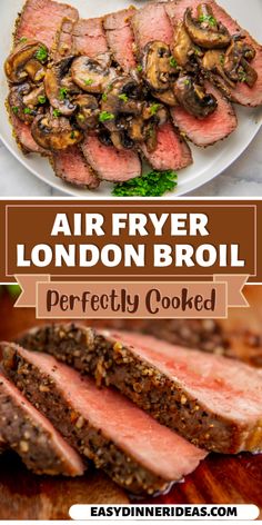 air fryer london broil is the perfect way to cook this delicious dish for dinner