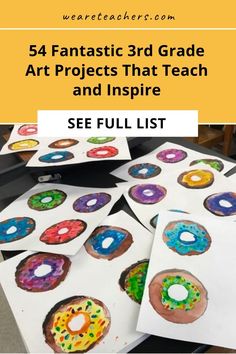 some art projects that teach kids how to make their own doughnuts with the help of