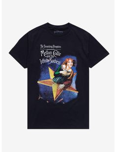 The Smashing Pumpkins Mellon Collie T-Shirt | Hot Topic Smashing Pumpkins Mellon Collie, Mellon Collie And The Infinite, The Smashing Pumpkins, Music Shirts, Disney Valentines, Smashing Pumpkins, Music Tees, Band Music, Plus Size Fits