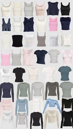 Types Of Tops, Types Of Clothes, Sims4 Clothes, Lazy Day Outfits, Simple Trendy Outfits