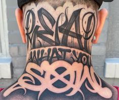 the back of a man's head with graffiti on it and what you do