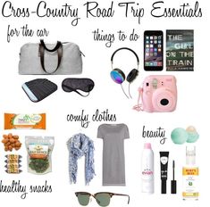 the ultimate road trip essentials for the car, things to do, and more