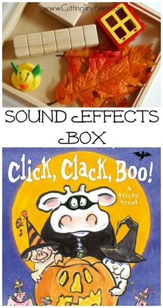 the sound effects box for children to play with