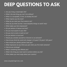 Deep Talks Questions About Love, Life Development, Conversation Starter Questions, Deep Questions To Ask, Journal Questions, Question Game