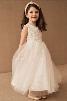 Jessie Dress - BHLDN Bridal Party Flowers, Boho Flower Girl, Holy Communion Dresses, Full Tulle Skirt, Beautiful Bridesmaid Dresses, Toddler Flower Girl Dresses, Anthropologie Wedding, Infant Flower Girl Dress, Tulle Flower Girl