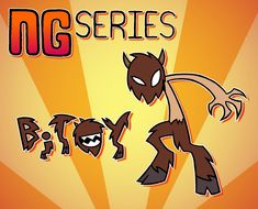 an image of a cartoon character with the word big series on it