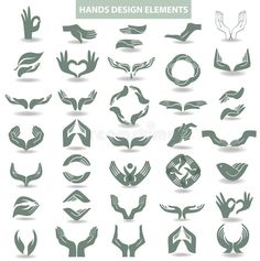 Hands design element vector illustration Law Firm Logo Design, Logo Design App, Free Design Elements, Voucher Design, Globe Logo, Real Estate Logo Design