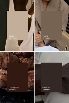 Brown And Beige Colour Palette, Brown And Grey Colour Palette, Reddish Brown Color Palette, Chocolate Brown Colour Palette, Old Money Color Scheme, Fall Palette Colors, Mocha Colour Palette, Beige Rich Aesthetic, Luxury Brown Aesthetic