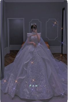 Kasut Pengantin, Baju Kahwin, Ethereal Dress, Pretty Quinceanera Dresses, Sparkle Wedding Dress, Fantasy Dresses, Princess Ball Gowns, Fantasy Gowns, Fairytale Dress